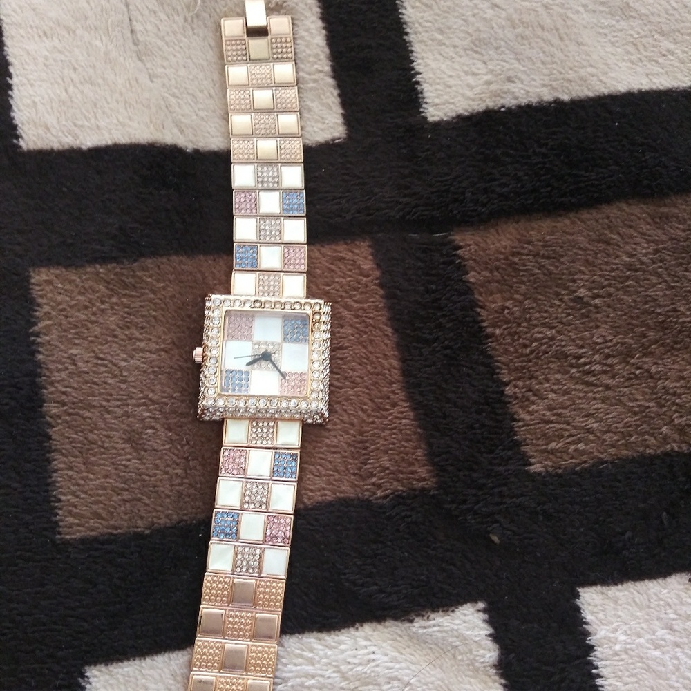 Muti Color RoseGold Watch